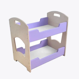 Кроватка для кукол Baby Born деревянная двухъярусная