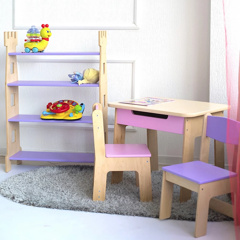 Компактная полка для книг и игрушек для детей