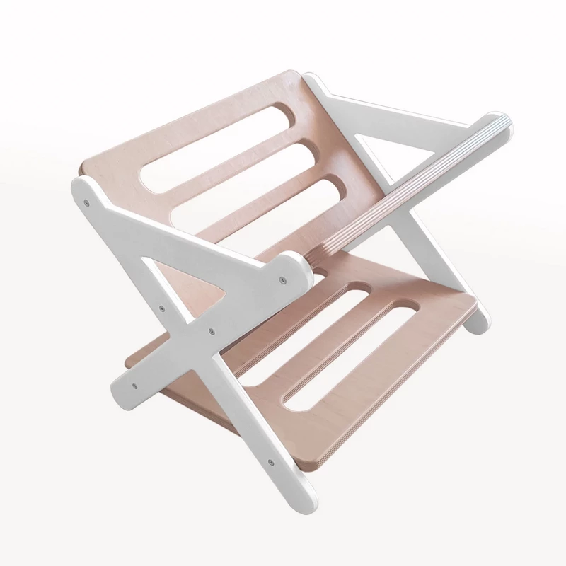 Деревянная детская полка для книг