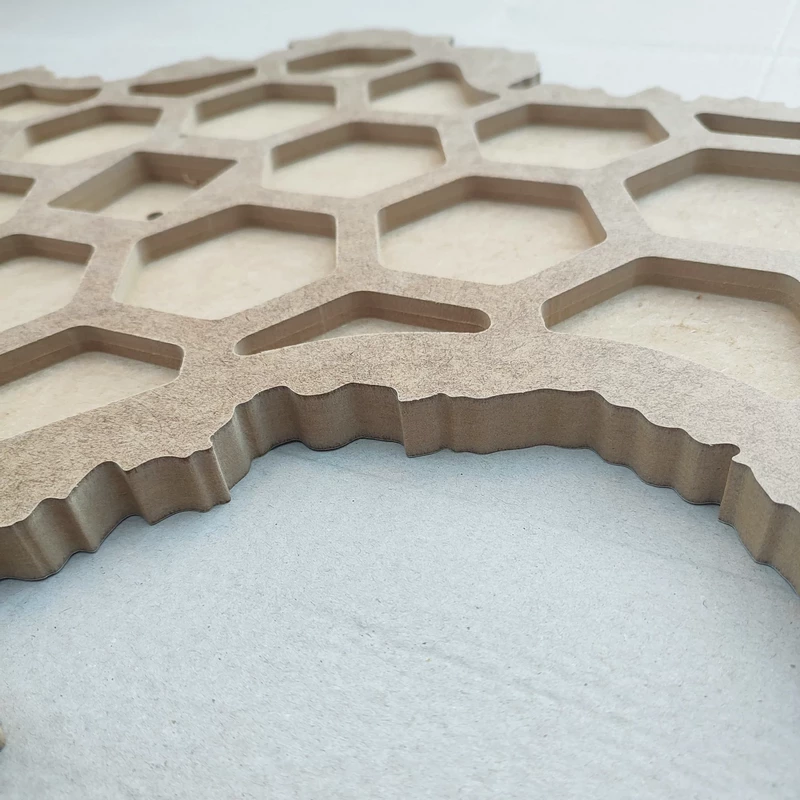 МДФ артборд карта України 100 см біла поверхня