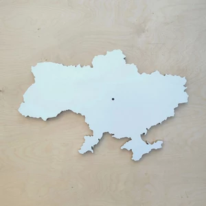 Артборд карта України 130 см МДФ великий формат