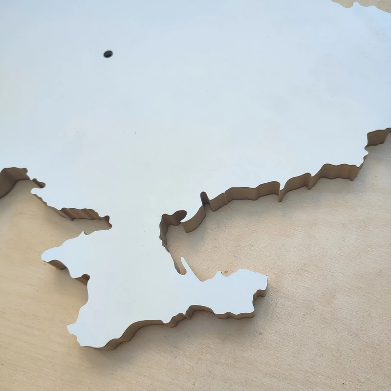 Дерев’яний артборд Україна 55 см для панно