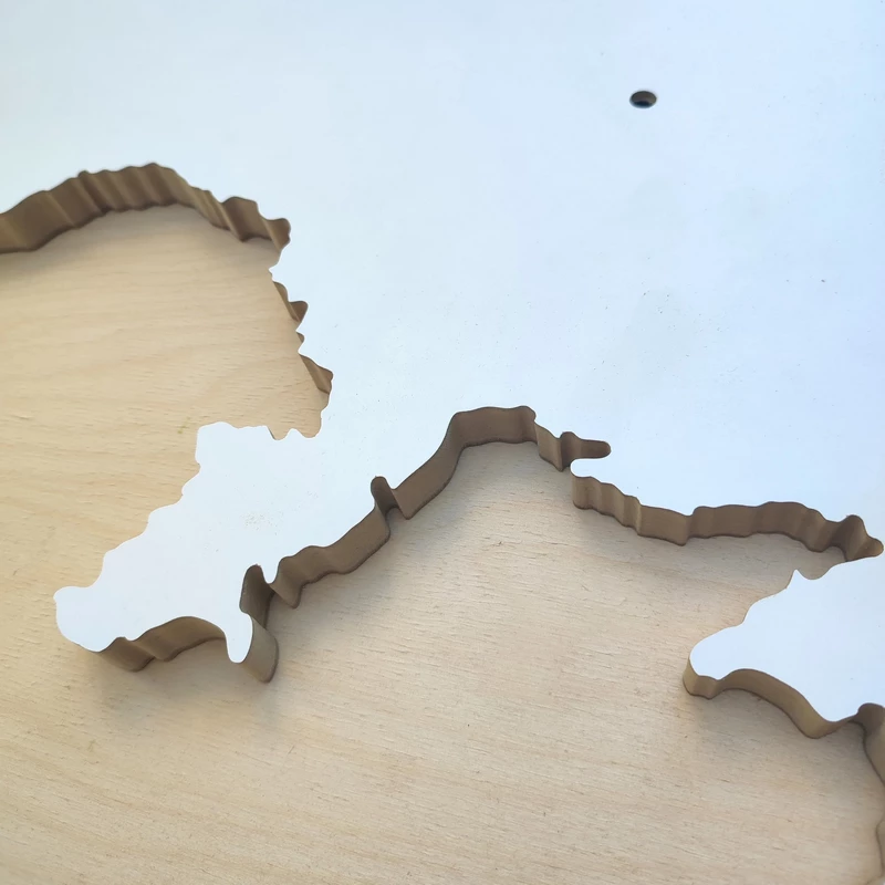 Заготовка артборд Украина 80 см для панно